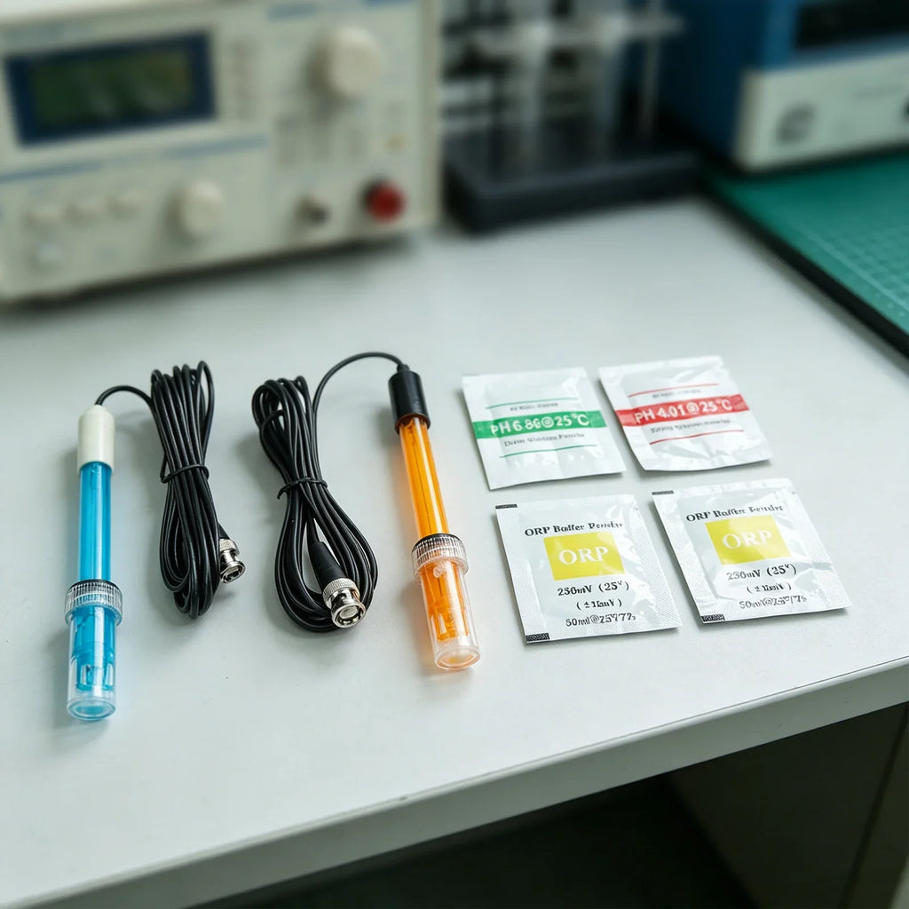 pH & ORP Replacement Probe – 300cm BNC Cable, Auto Temp Compensation