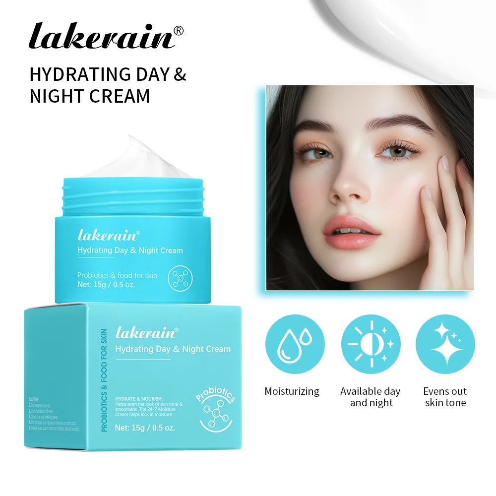 Probiotic Hydrating Day Night Cream Nourishing Moisturizer Face