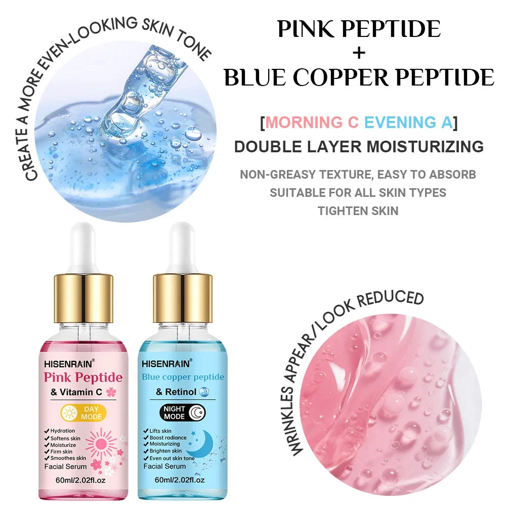 HISENRAIN Copper Peptide Face Serum – Hydrating & Anti-Aging