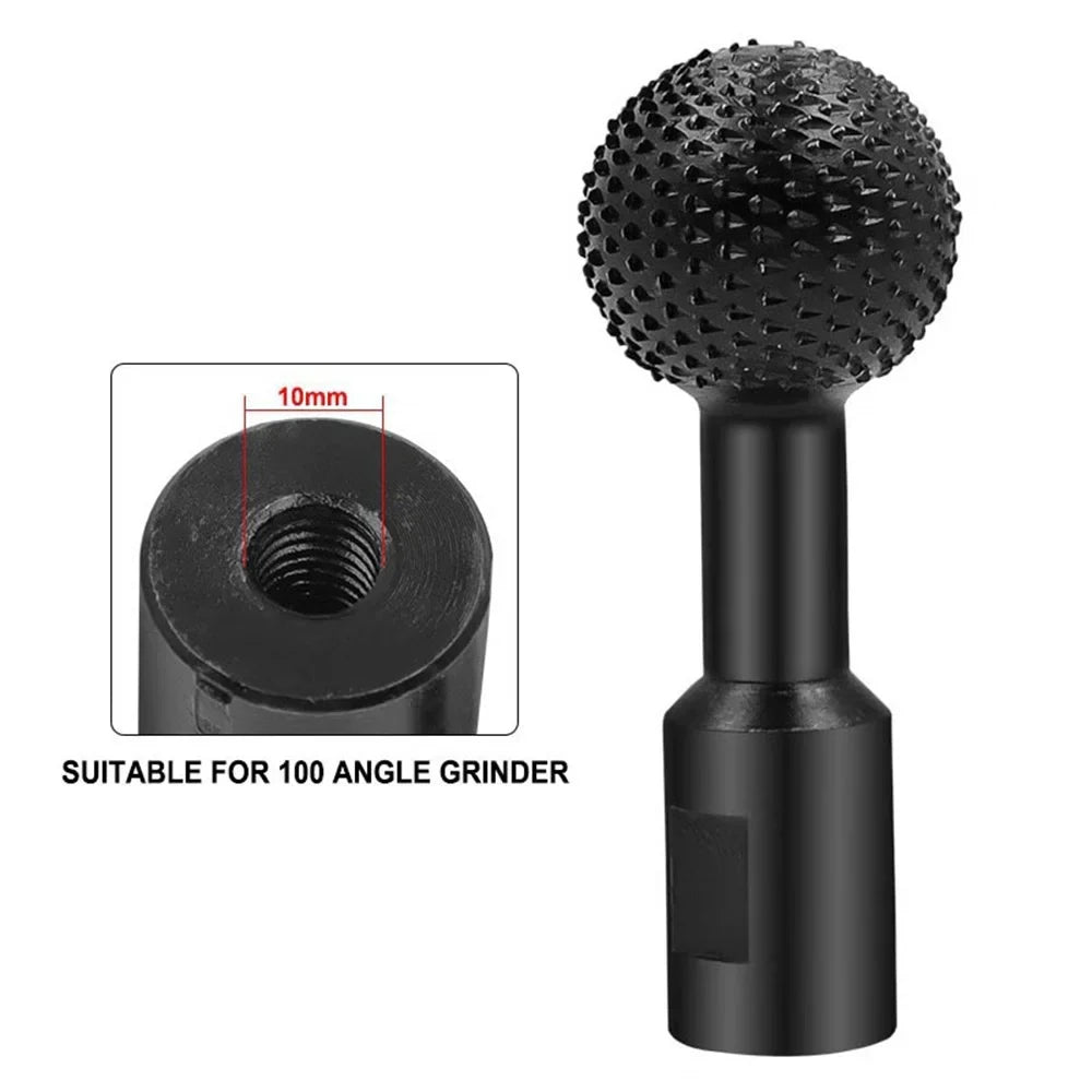 SLADE 40mm Spherical Wood Carving Disc – Angle Grinder Tool