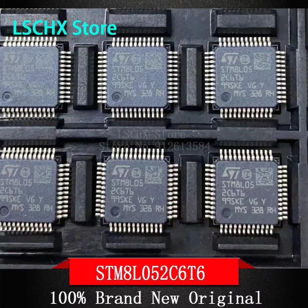 10pcs STM8L & STM32F031 Microcontroller IC Chips – MCU Pack
