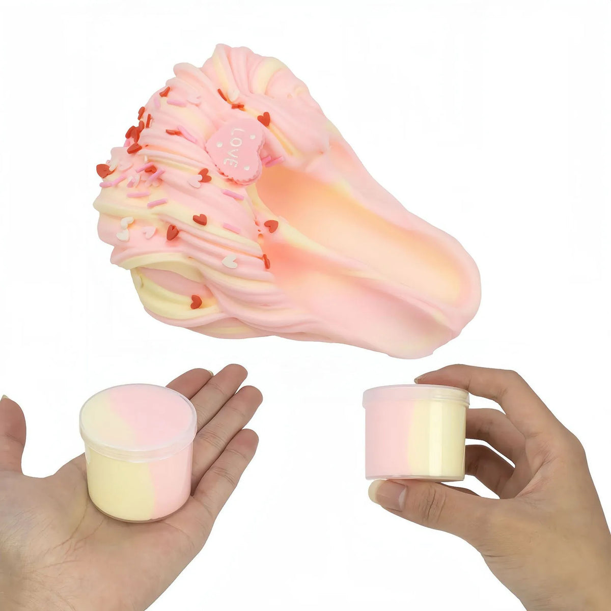 DIY Butter Cloud Slime Kit – Soft, Scented & Non-Sticky 70ml