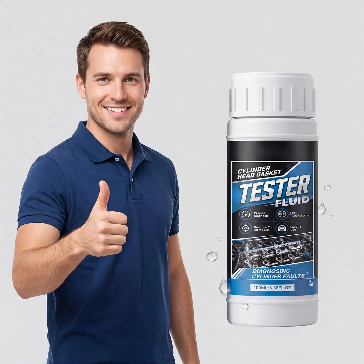 100ml Combustion Leak Test Fluid | Head Gasket Detector
