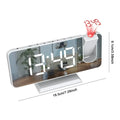 USB Projection Alarm Clock – LED Digital Desk Clock & Snooze