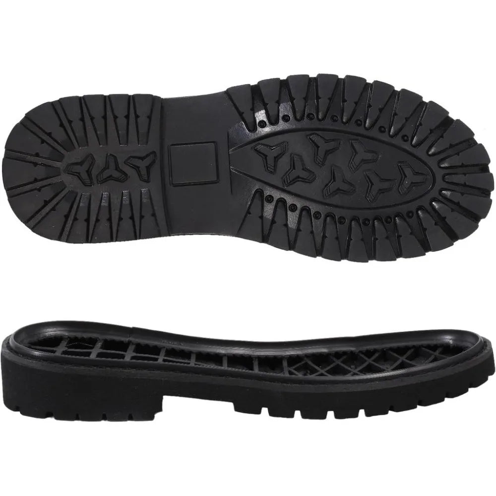 Rubber Full Replacement Shoe Sole Pair – Non-Slip Boot Repair