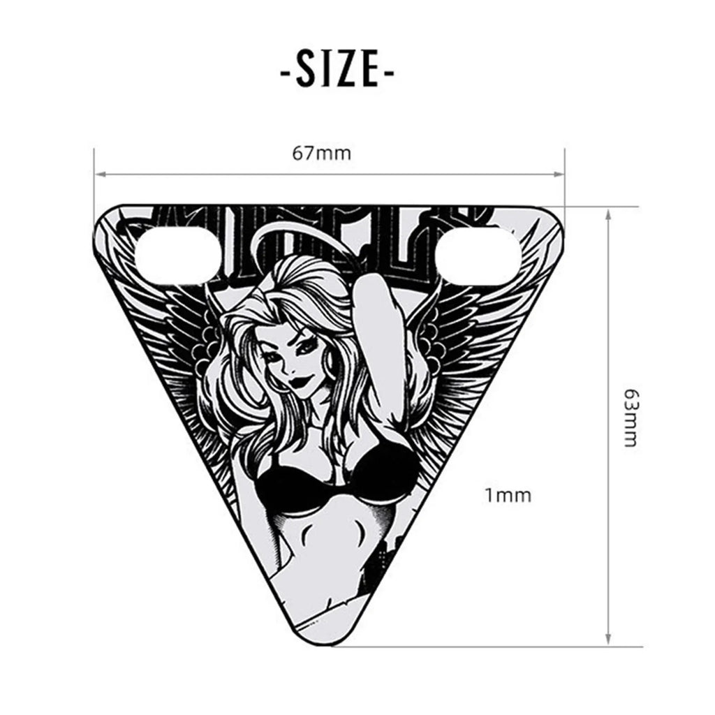 Magnetic Bike Reflective Warning Sticker | Night Cycling Safety