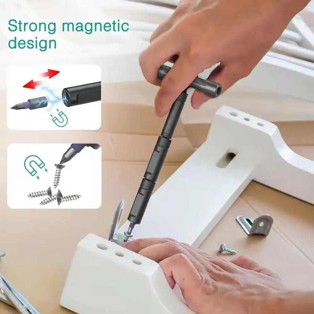 32-in-1 Magnetic Screwdriver Bit Set – Ratchet Driver Kit
