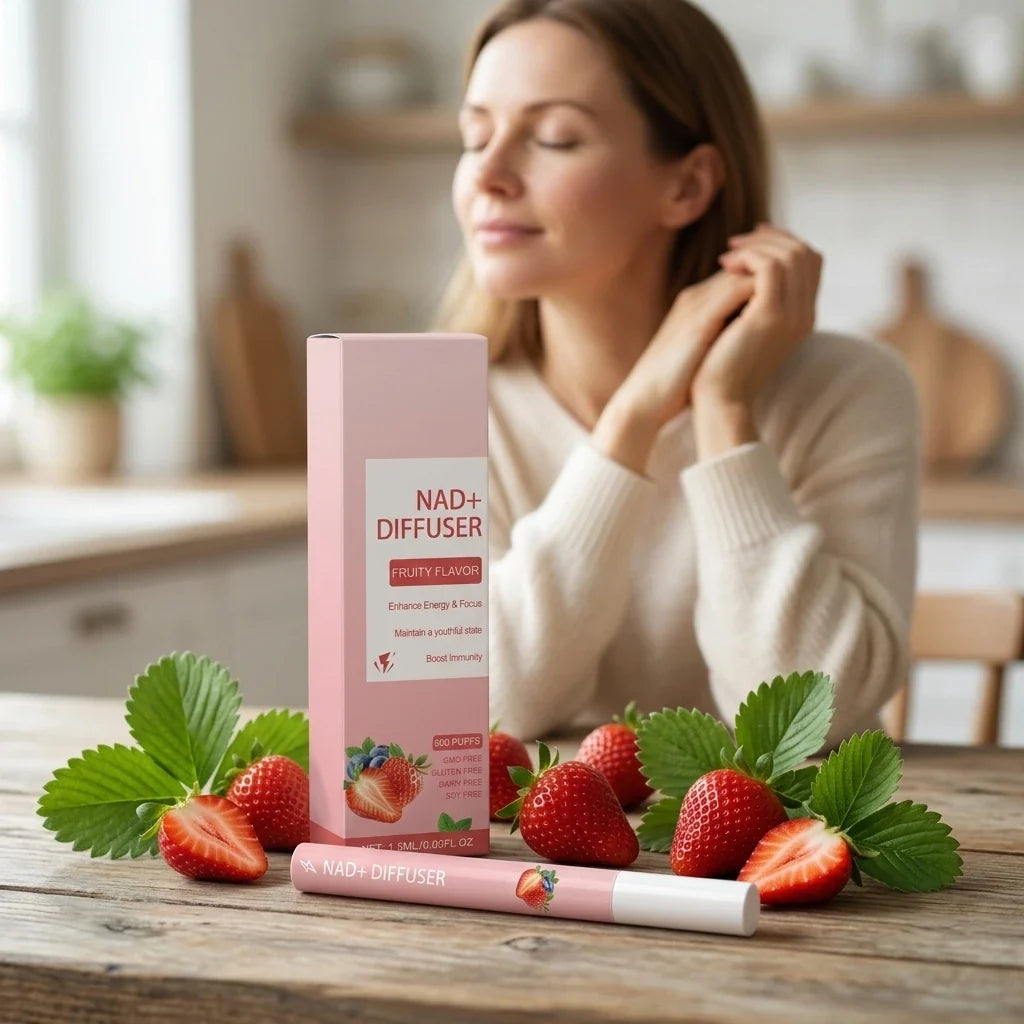 NAD+ Herbal Aromatherapy Inhaler Stick – Focus & Vitality