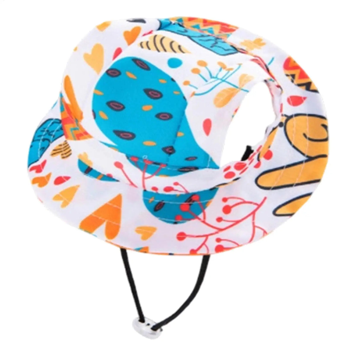 Adjustable Pet Sun Hat for Cats & Small Dogs | UV Brim