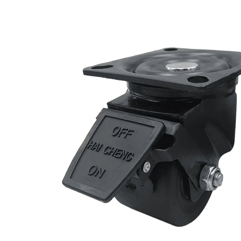 Heavy Duty Swivel Caster Wheels 1.5–3" with Safety Lock Brake