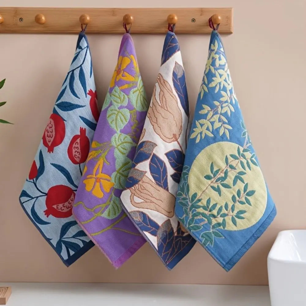4-Layer Cotton Gauze Kitchen Towel – Quick Dry Hand Towel 34x40cm