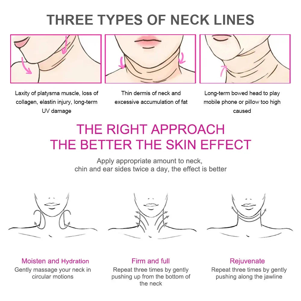 SUYARUN Triple Lifting Neck Cream – Collagen, Retinol & Hyaluronic Acid