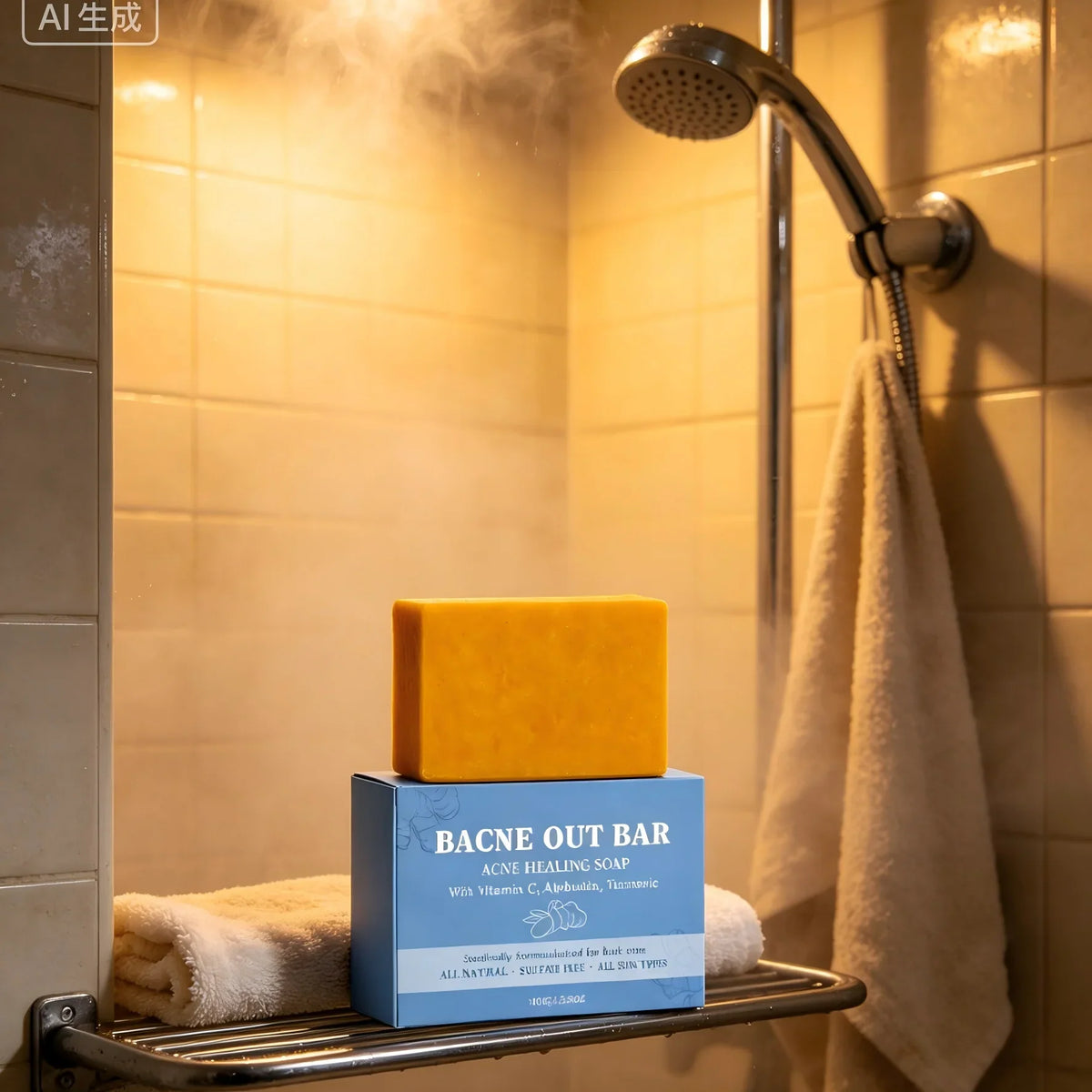 Body Clarifying Soap – Salicylic Acid, Vitamin C & Turmeric 100g