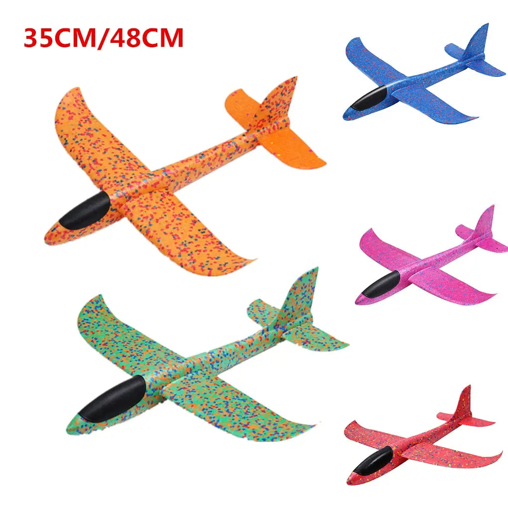 35cm Foam Hand Launch Glider Airplane Toy for Kids | Outdoor Fun