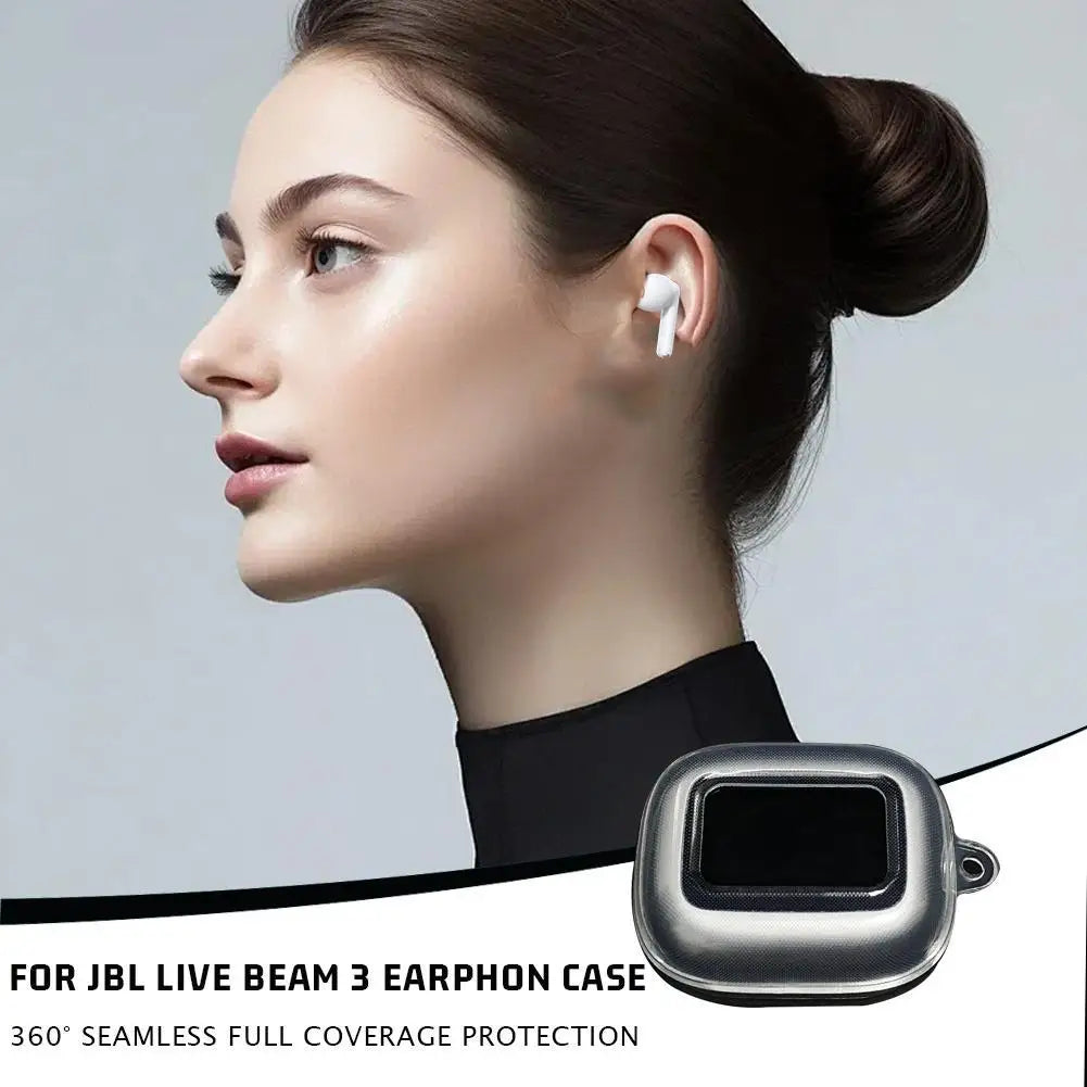 JBL Live Beam 3 Transparent TPU Silicone Case Cover