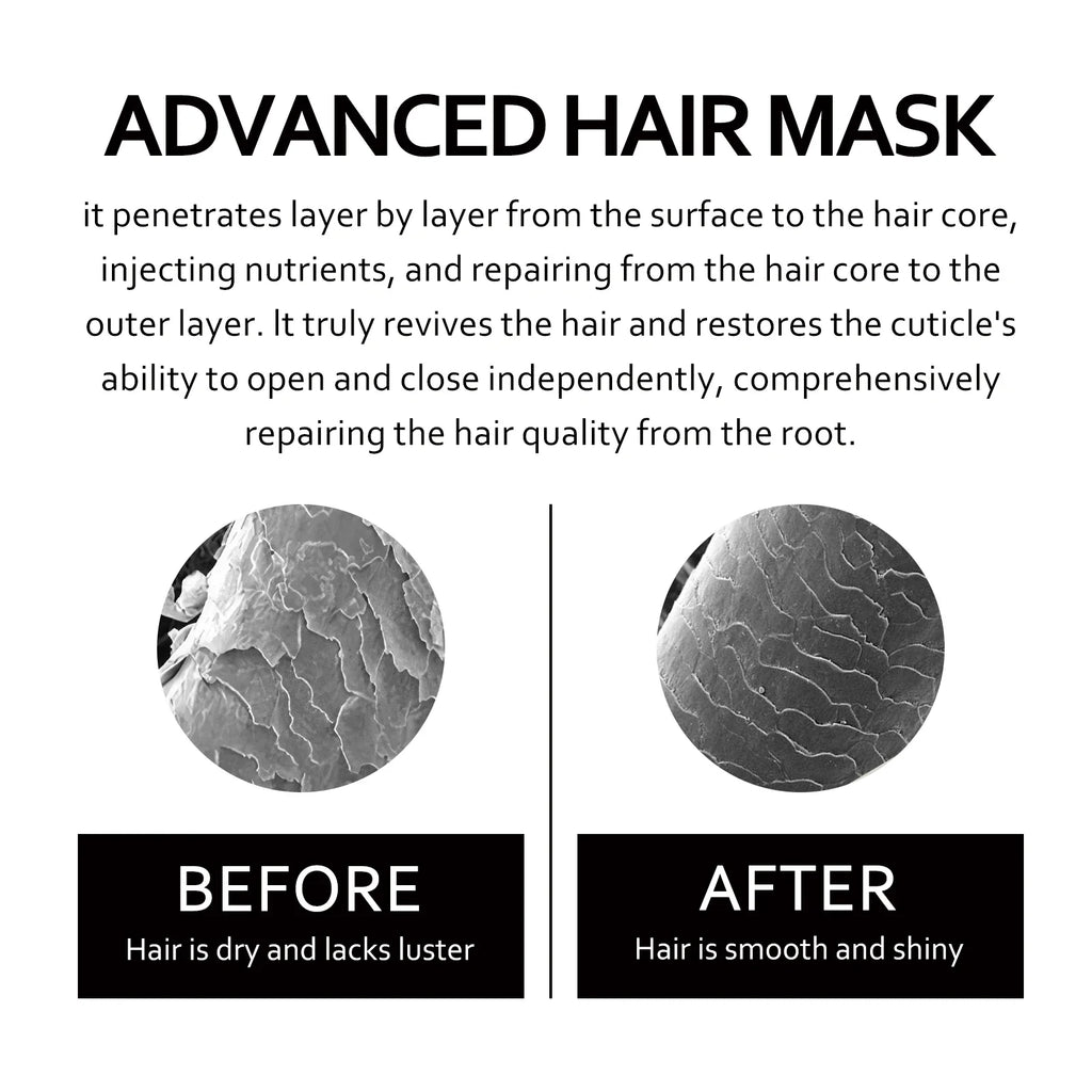 Eelhoe Keratin Hair Mask Cream – Repair Frizz & Split Ends