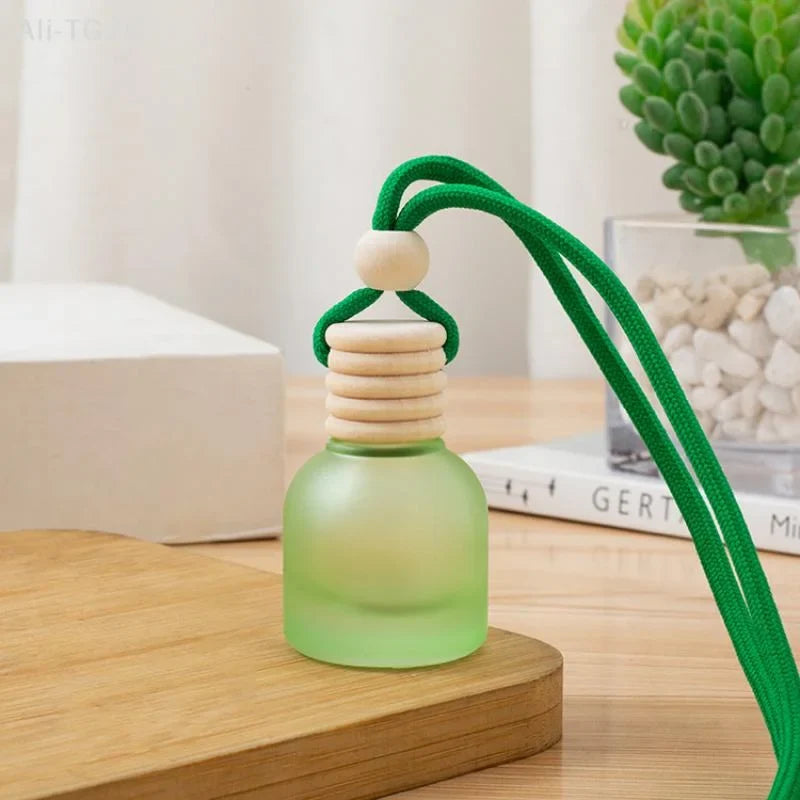 11ml Glass Car Aromatherapy Pendant Diffuser | Air Freshener Bottle