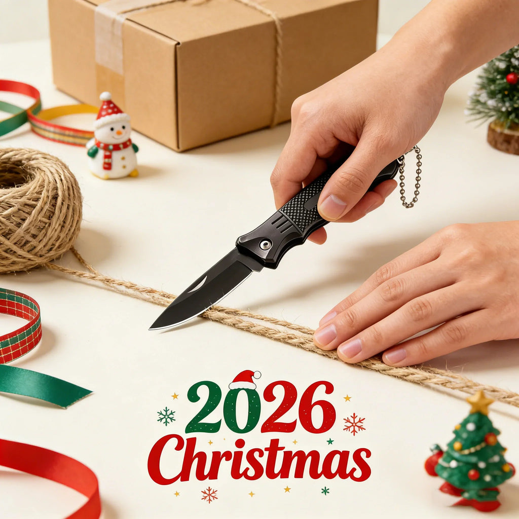 Folding Craft Knife & Embroidery Scissors – Vintage DIY Tool