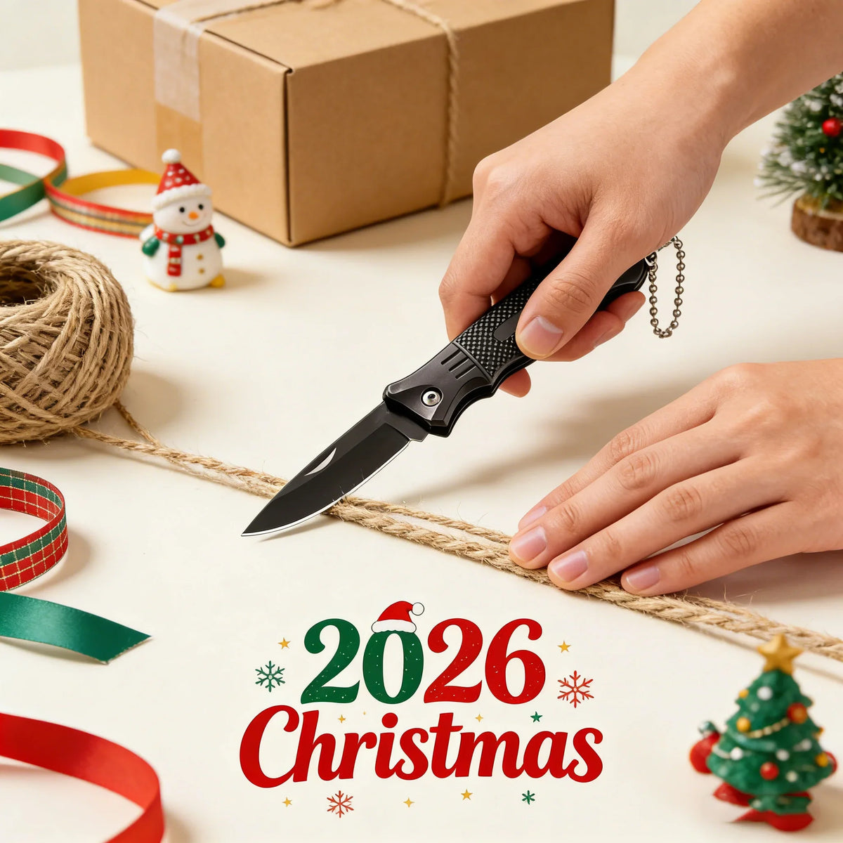 Folding Craft Knife & Embroidery Scissors – Vintage DIY Tool