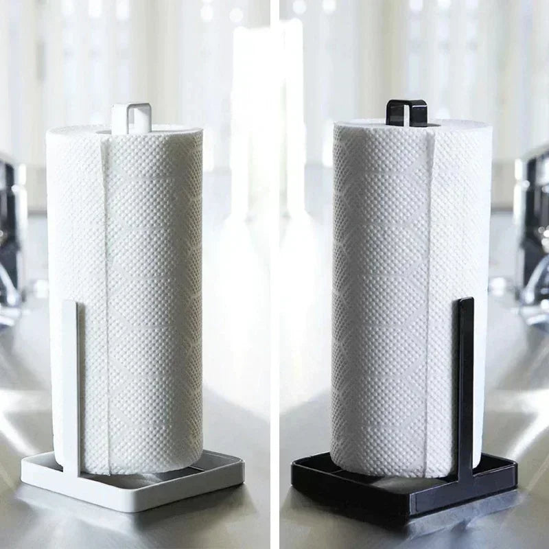 Stainless Steel Paper Towel Holder – Kitchen & Bathroom Stand