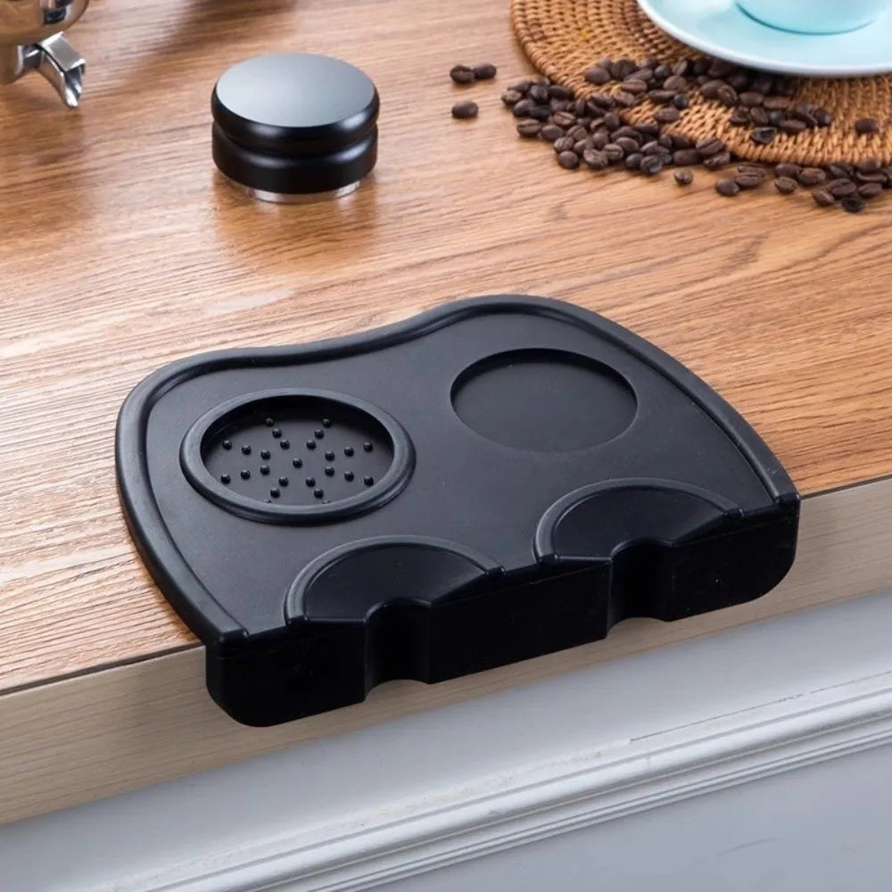 Silicone Espresso Coffee Tamper Mat Station Non Slip Coffeeware Press