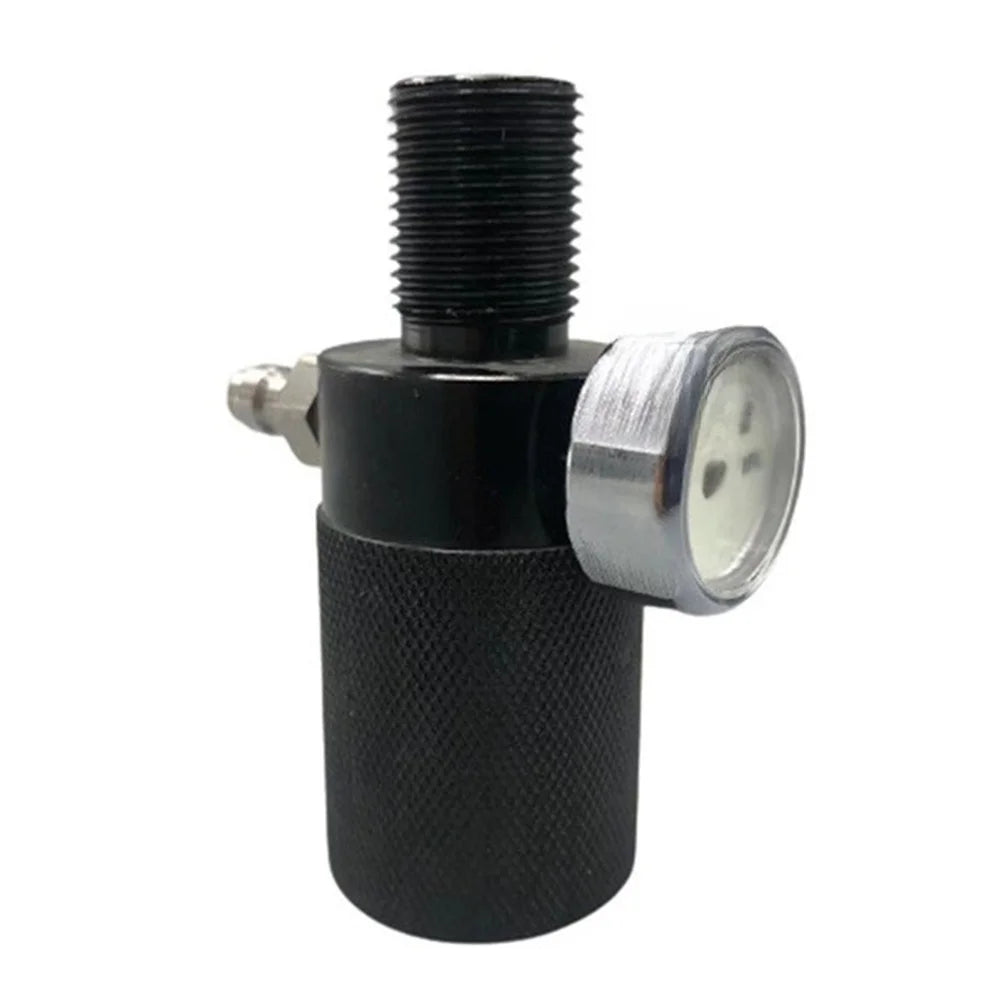 8mm Air Inflation Adapter – Glow Pressure Gauge Quick Connect