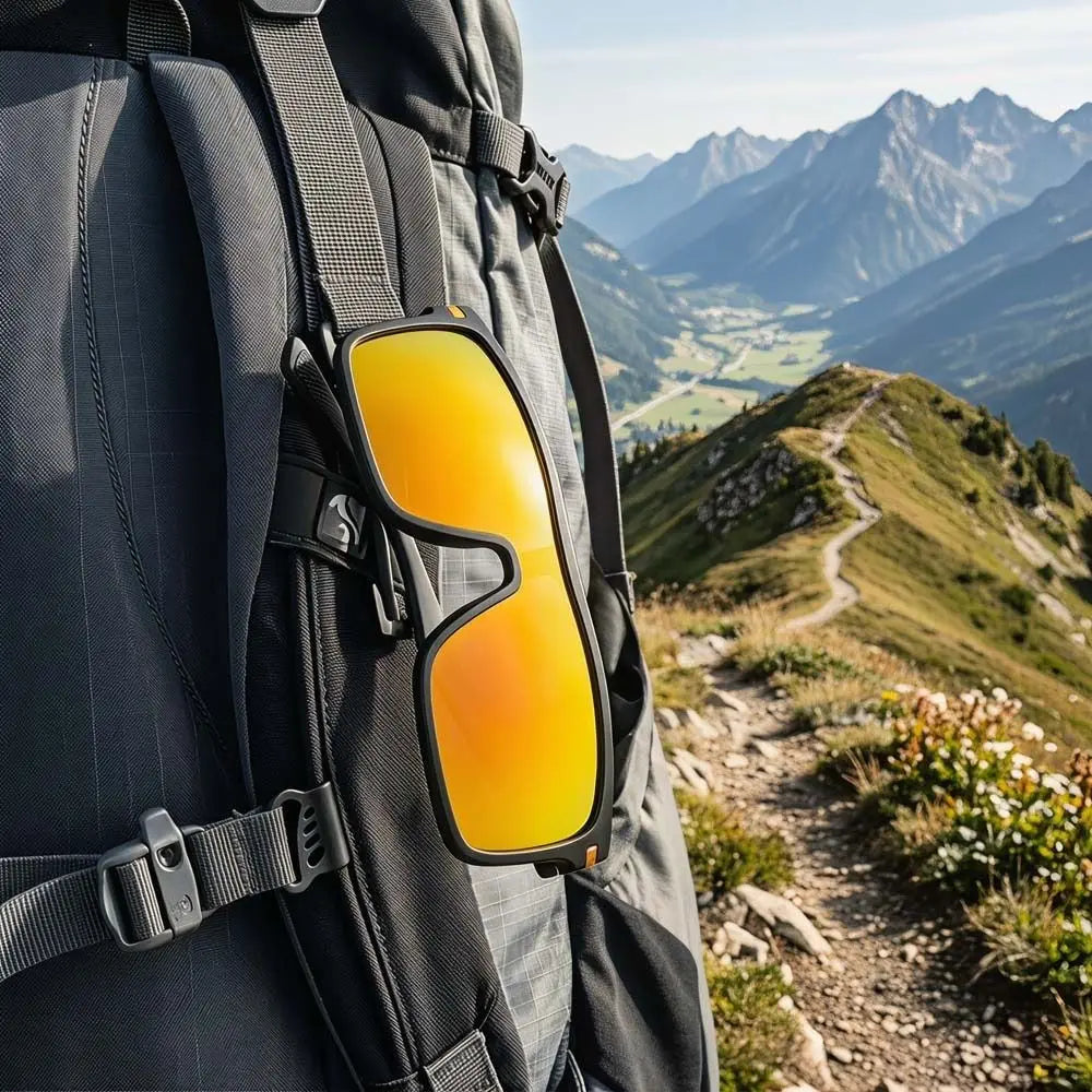 UV400 Cycling Glasses – Lightweight Flip-Up Sports Sunglasses