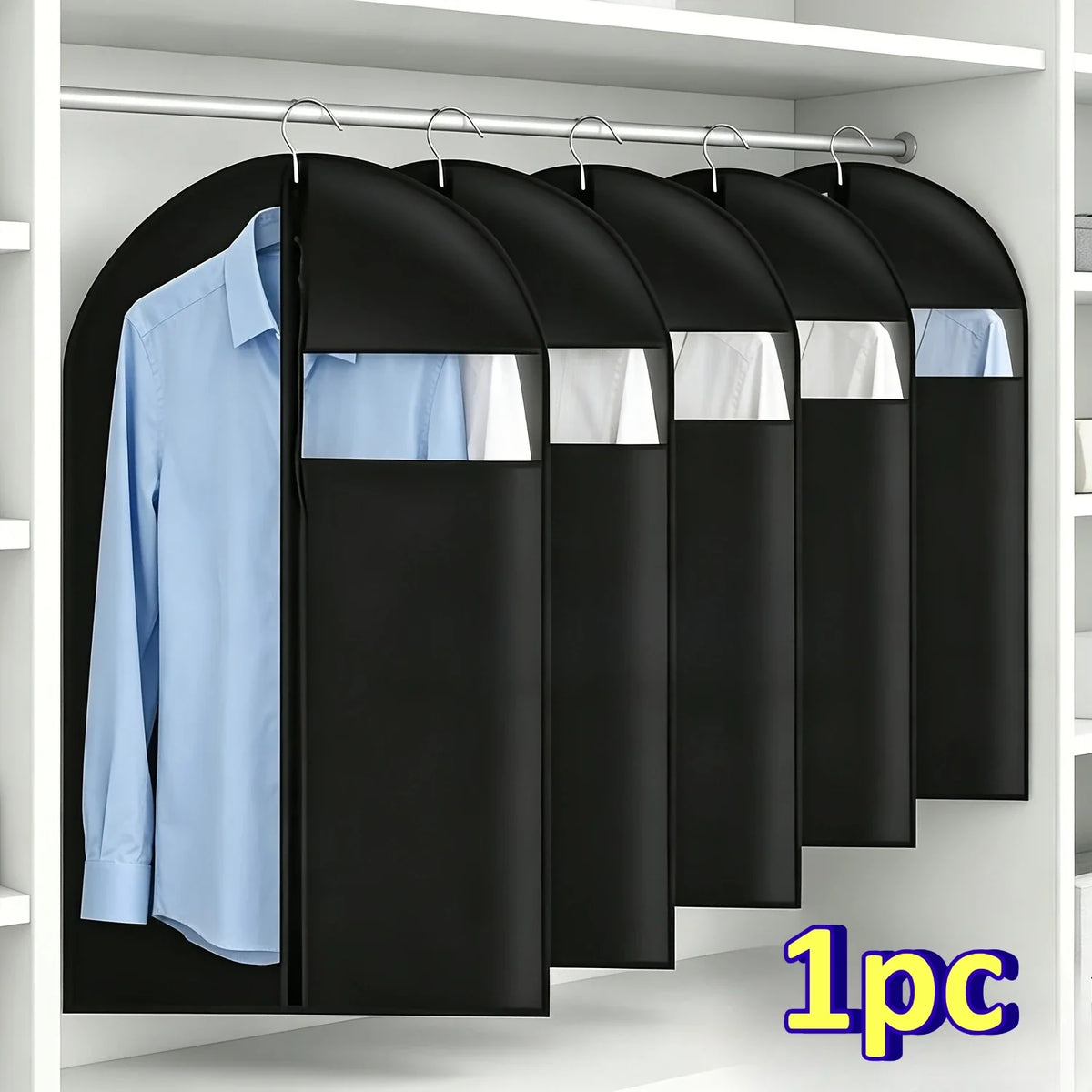 Dust-proof Garment Bags Zippered Hanging Clothing Organizer