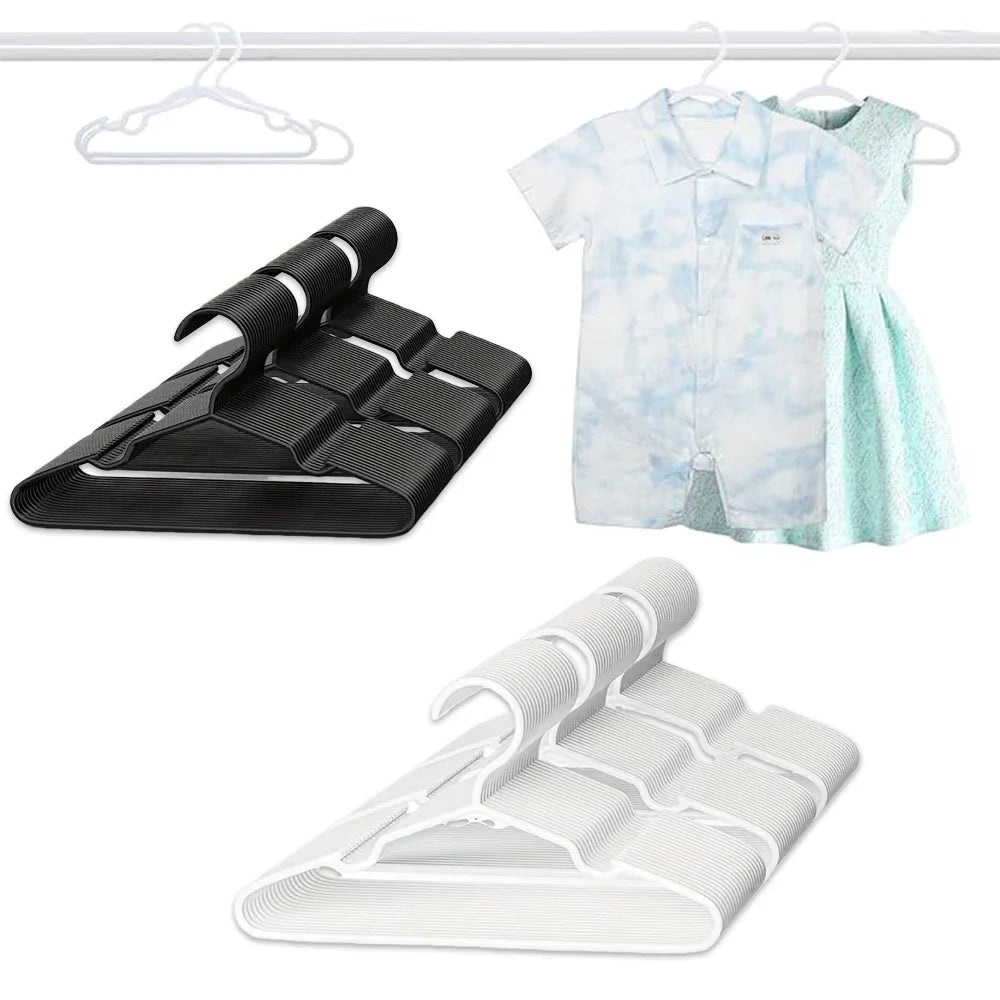 Non-Slip Kids Clothes Hangers 10/20 Pack – Baby & Child Closet