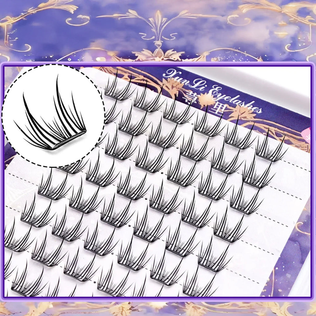 Cat's Eye Cluster Lashes | Fluffy Wispy False Eyelashes