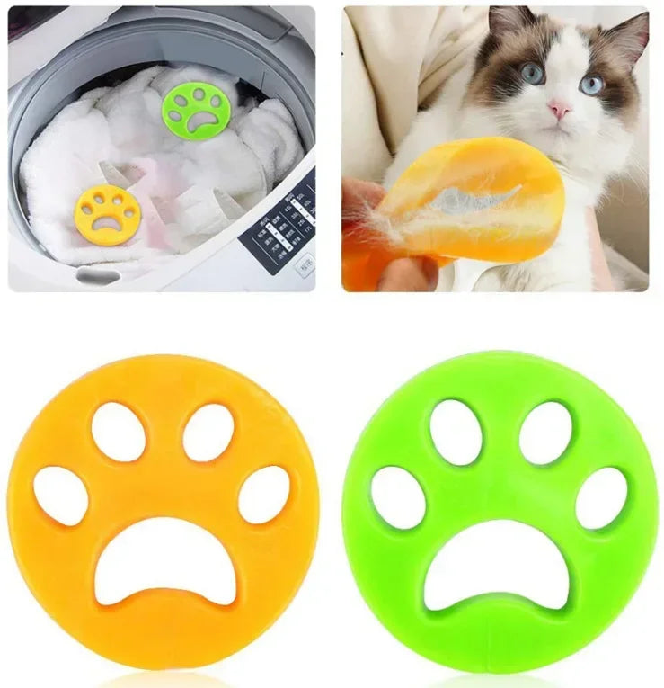 Reusable Silicone Lint Remover Balls – Pet Hair Laundry Catcher