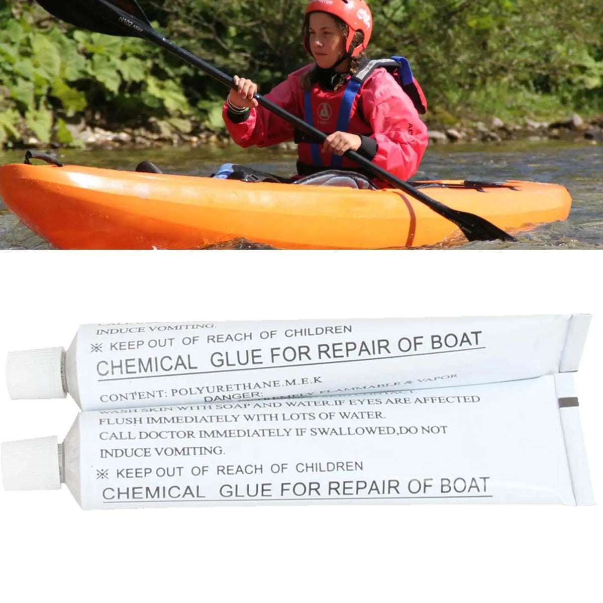 PVC Glue Inflatable Boat Tube Kayaking Repair Sealants Leak Proof Air