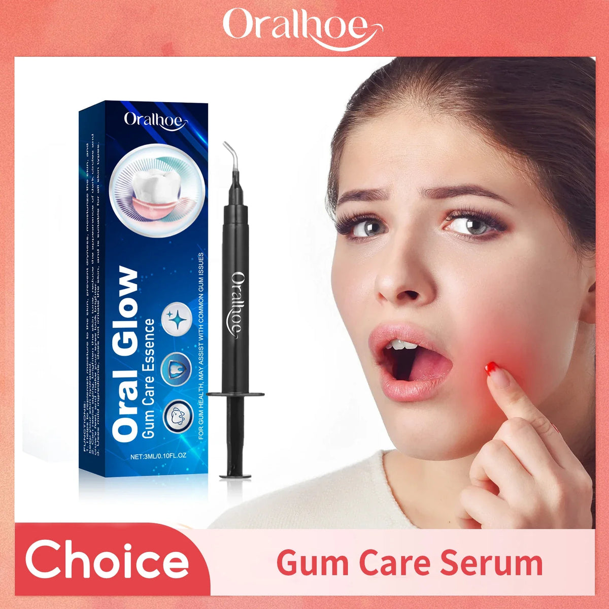 Oralhoe Gum Care Gel – Whitening, Tartar & Gum Protection