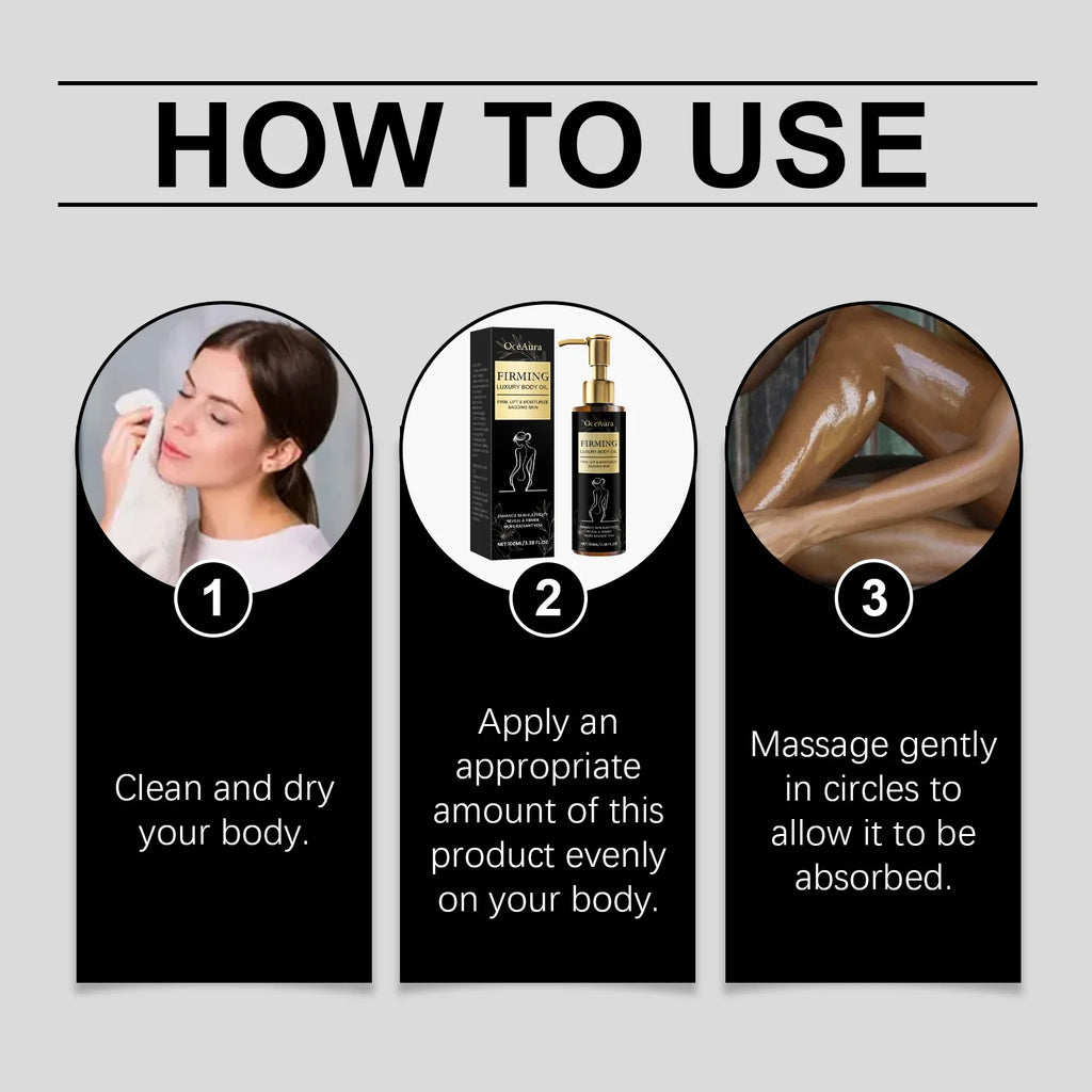 OceAura Firming Body Oil – Skin Tightening & Deep Hydration