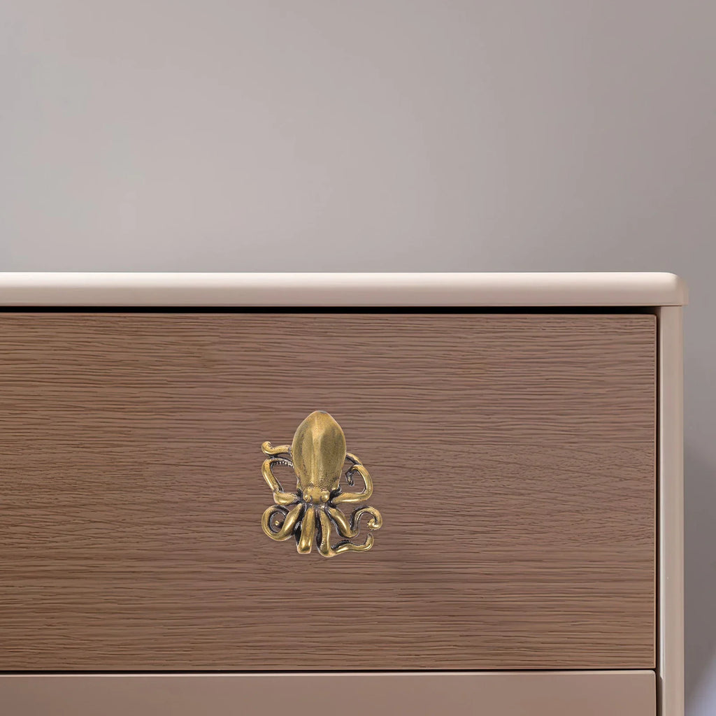 Octopus Shape Cabinet Knob Door Handle Furniture Pulls Decorative