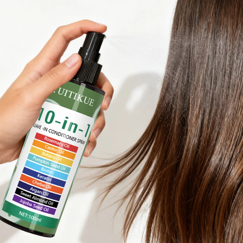 YUITIKUE 10-in-1 Leave-In Treatment | Rosemary & Argan Oil