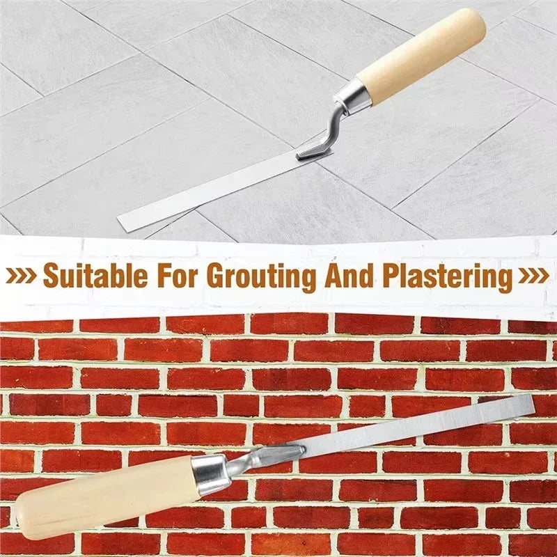 5-Pc Plastering Trowel Set | Carbon Steel Cement & Drywall