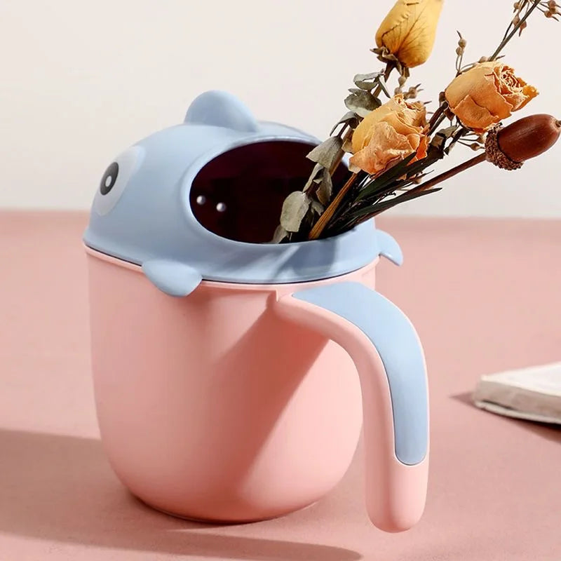 Multi-functional Clownfish Shampoo Cup Baby Rinser Children Washing