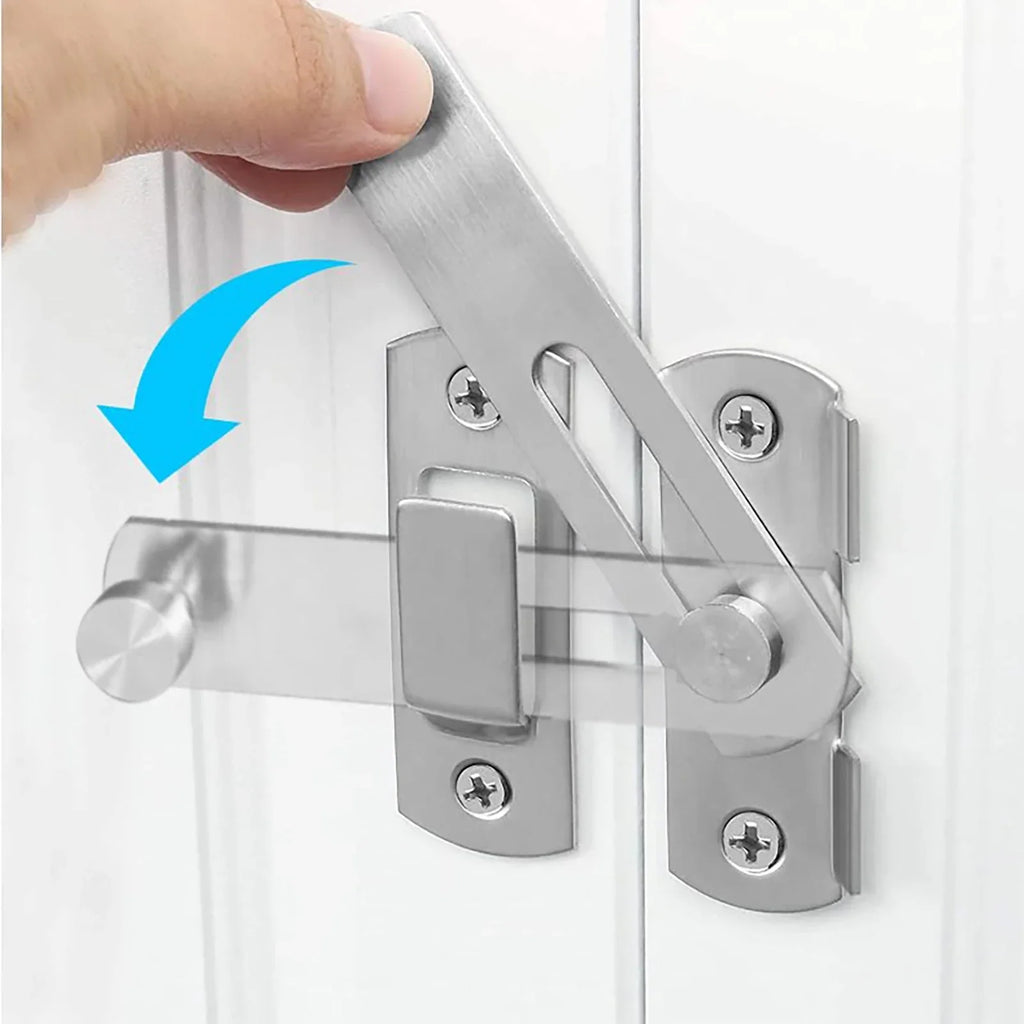 Stainless Steel Child Safety Sliding Cabinet Door Bolt Lock