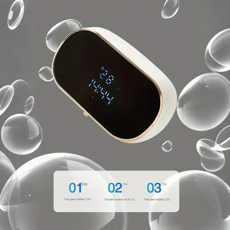 GUOHE Touchless Wall-Mounted Foam Soap Dispenser | IR Sensor