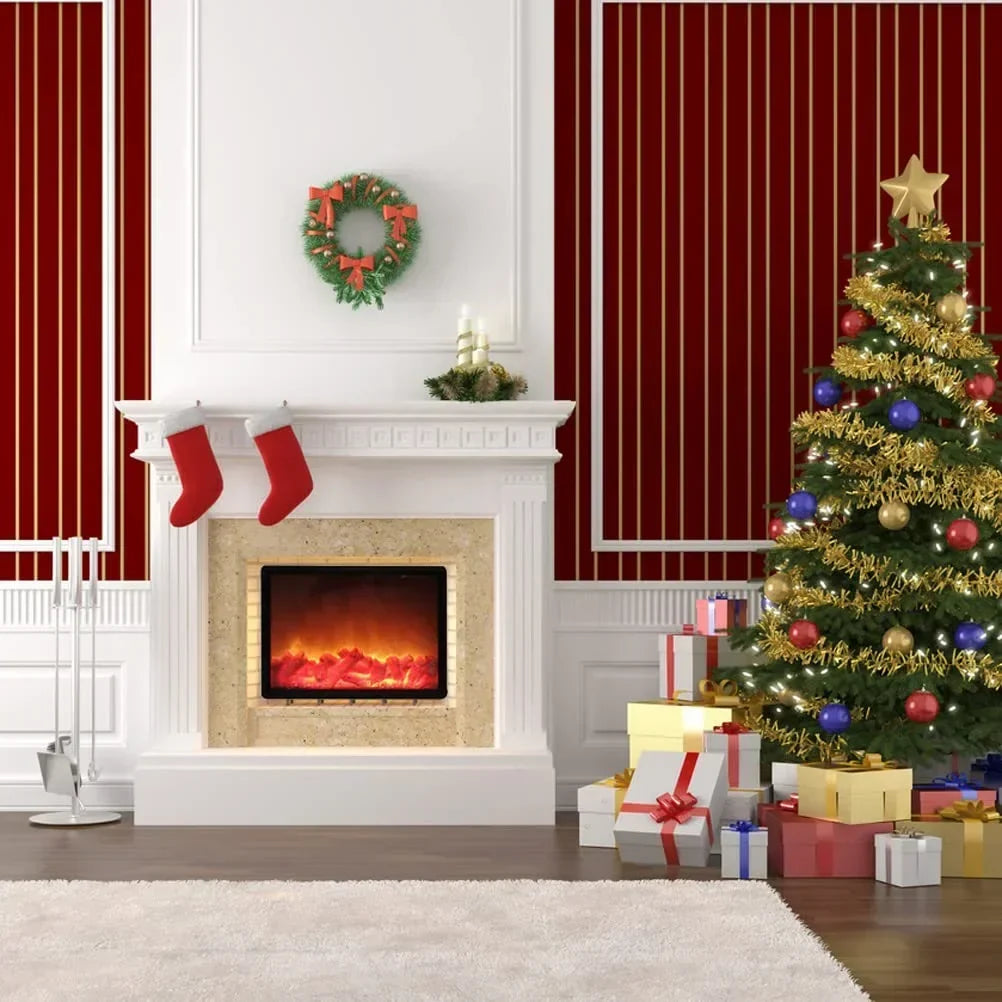 Flameless Fireplace LED Flame Lamp | Realistic Décor Light