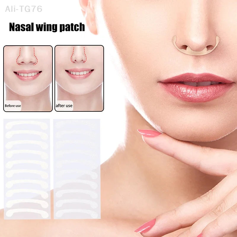 Invisible Nose Wing Shaping Patches – 10 Sheets | XORITA