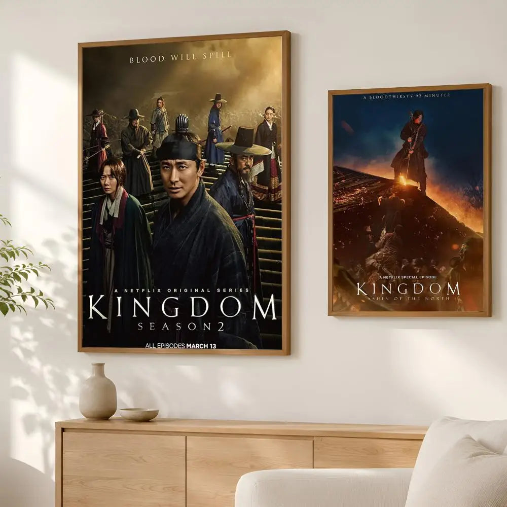 Game Kingdom HD PVC Self-Stick Wall Art Poster | Waterproof Decor