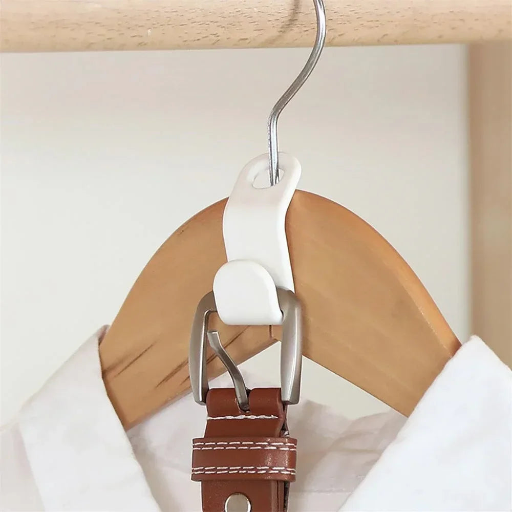 Cascading Hanger Connector Hooks | Space-Saving Closet Organizer