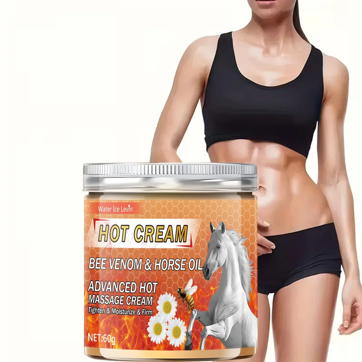 Bee Venom & Horse Oil Warming Cream – Firm & Nourish 60g