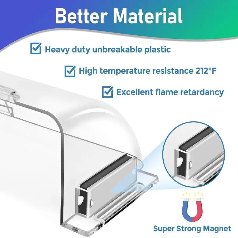 Adjustable AC Air Vent Deflector – Clear Acrylic Airflow Redirect