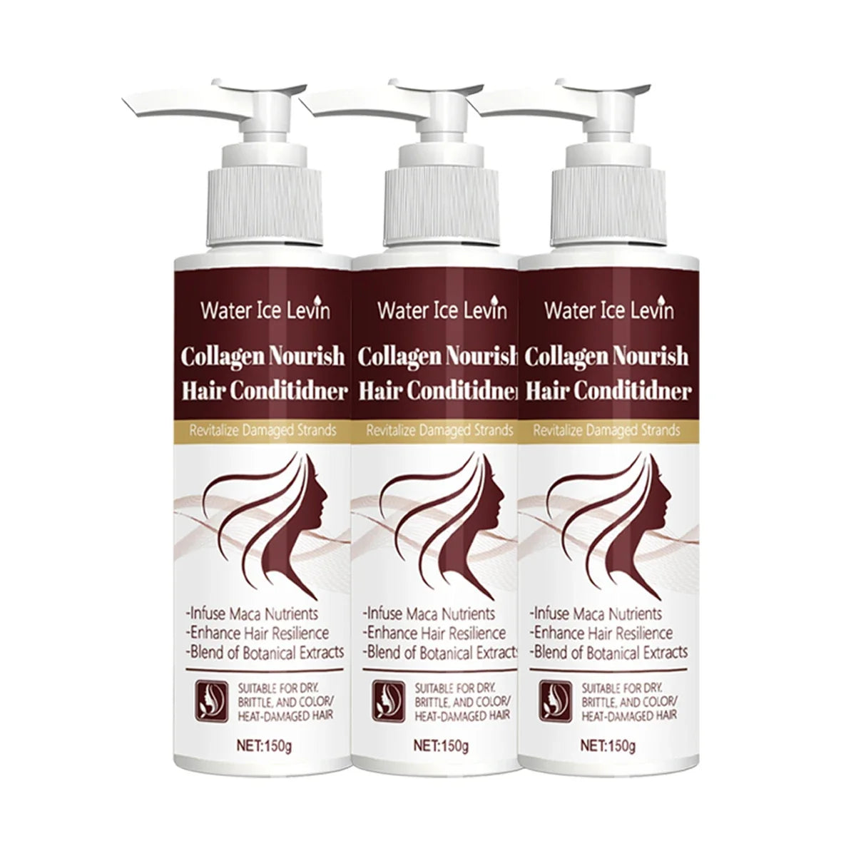 Collagen & Maca Root Hair Conditioner – Nourish & Shine 150g
