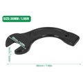 Open End Ratchet Wrench 27–85mm Bent Handle Tapping Spanner