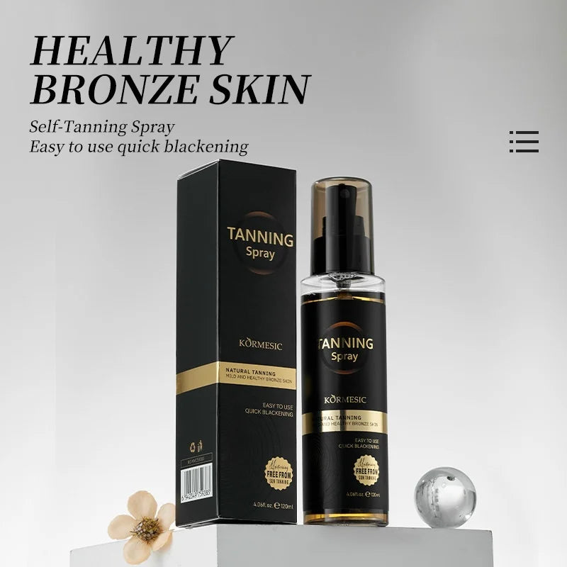 120ml Self-Tanning Spray – Even, Moisturizing Bronze Glow