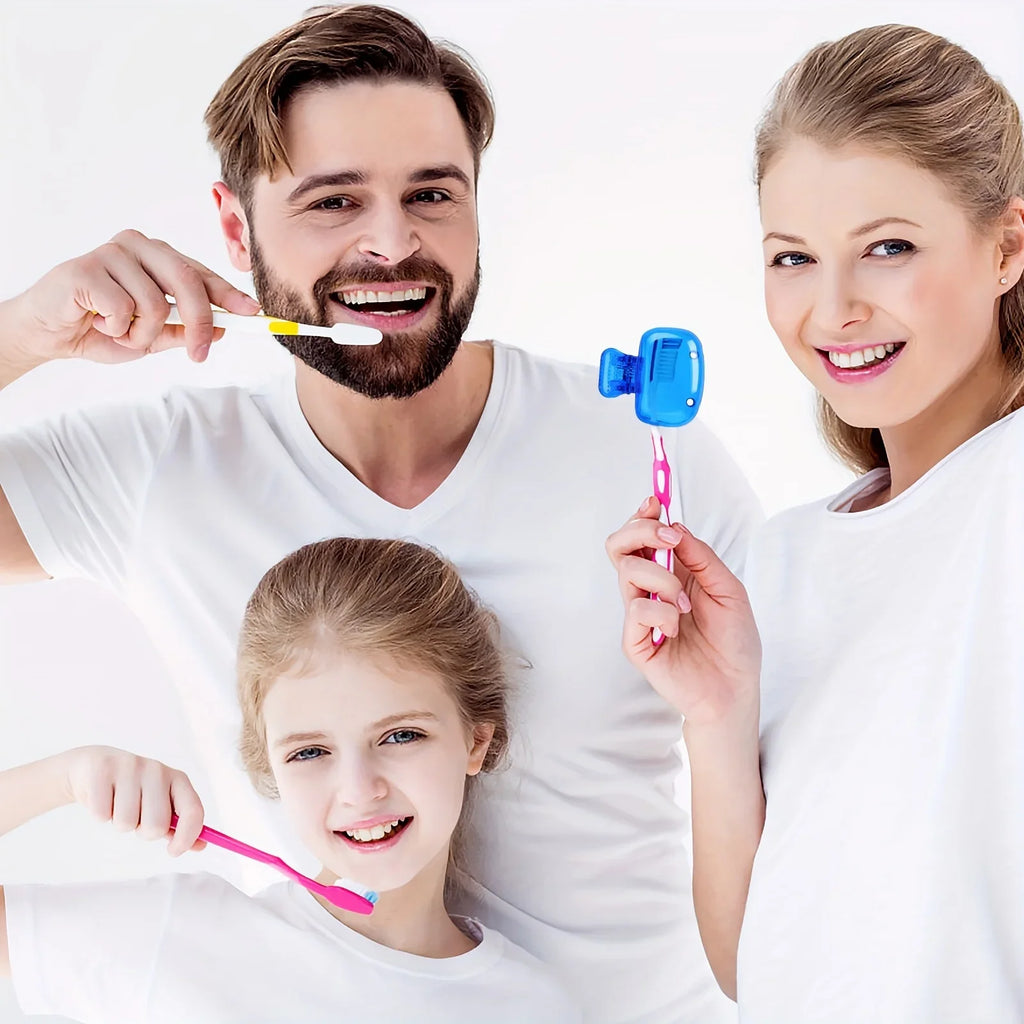 Travel Toothbrush Head Covers – Protector Caps 2/4 Pcs
